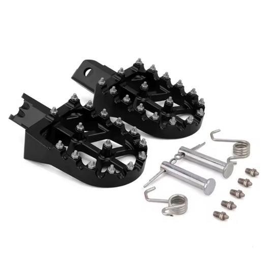 Upgraded foot pegs